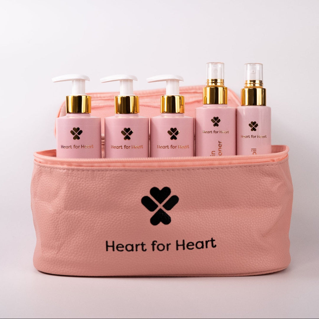 Duschpaket Necessär Heart for Heart
